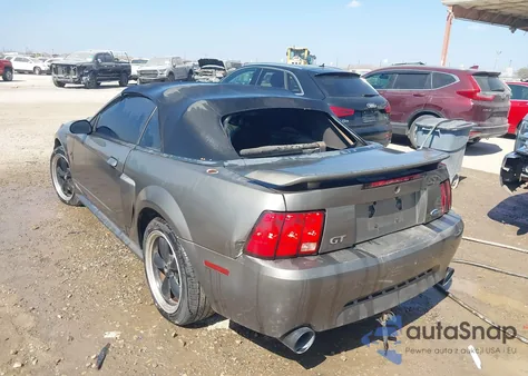 2002 Ford Mustang Gt Deluxe/Gt Premium из США, поврежденный, VIN 1FAFP45X72F237044